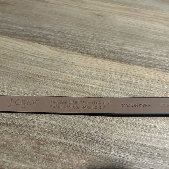J. Crew Gray Leather Belt - Picture 4 of 4